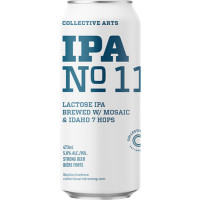 Collective Arts Brewing IPA No. 11: Lactose IPA w/ Mosaic & Idaho 7