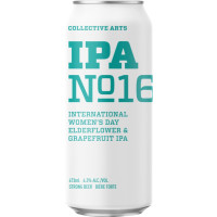 Collective Arts Brewing IPA No. 16: Elderflower & Grapefruit IPA