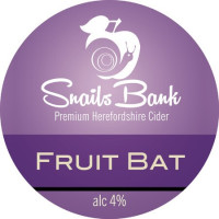 Snails Bank Cider Fruit Bat