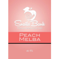 Snails Bank Cider Peach Melba