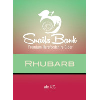 Snails Bank Cider Rhubarb