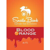 Snails Bank Cider Blood Orange