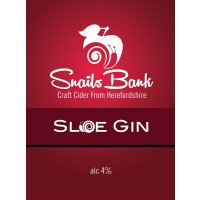 Snails Bank Cider Sloe Gin