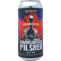 District Brewing Company Artillery Grade Pilsner