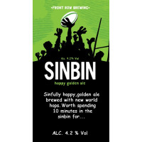 Front Row Brewing Sinbin