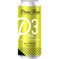Phase Three Brewing Company P3 Pils