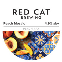 Red Cat Brewing Peach Mosaic