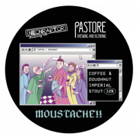 Neon Raptor Brewing Co. Moustache!!