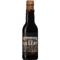 Nerdbrewing Assert Imperial Affogato Stout with Coffee and Vanilla