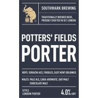 Southwark Brewing Company Potters' Field Porter