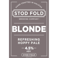 Stod Fold Brewing Blonde