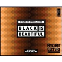 Resident Culture Brewing Company Black Is Beautiful Bourbon BA
