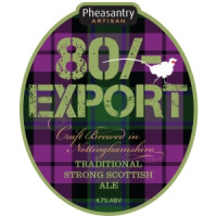 Pheasantry Brewery 80/- Export