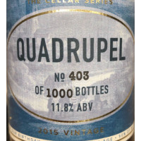 New Lion Brewery Quadrupel: 2015 Reserve