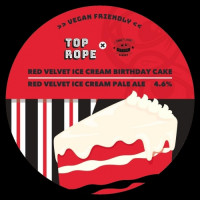 Top Rope Brewing Red Velvet Ice Cream Birthday Cake