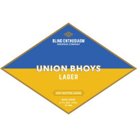 Blind Enthusiasm Brewing Union Bhoys Lager