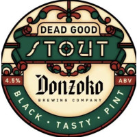 Donzoko Brewing Dead Good Stout