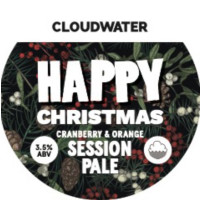 Cloudwater Brew Co Happy Christmas - Cranberry & Orange
