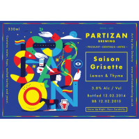 Partizan Brewing Saison Grisette - Lemon & Thyme