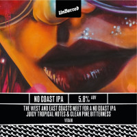 UnBarred Brewery No Coast IPA
