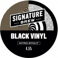 Signature Brew Black Vinyl Stout