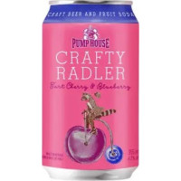 Pump House Brewery Crafty Radler: Tart Cherry & Blueberry