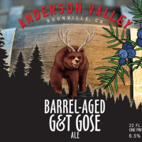 Anderson Valley Brewing Company Barrel-Aged G&T Gose