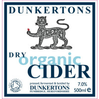Dunkertons Cider Dry Organic Cider