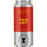 Abandoned Rail Brewing Red Hef