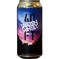 40ft Brewery Dalston Sunset
