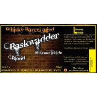 Brouwerij Leysen Baskwadder Blond Whisky Barrel Aged