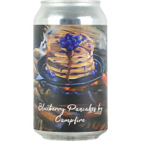 Timber Ales Blueberry Pancakes by Campfire