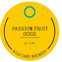 Wild Card Brewery Passion Fruit Gose
