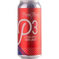 Phase Three Brewing Company P3 Czech-Style Dark Lager