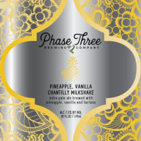 Phase Three Brewing Company Pineapple Vanilla Chantilly Milkshake