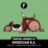 Brouwerij Frontaal Rhodesian BA - 2023 Vol. I Barley Wine