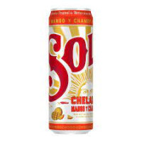 Cervecería Cuauhtémoc Moctezuma Sol - Chelada - Mango y Chamoy