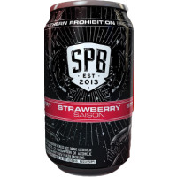 Southern Prohibition Brewing Strawberry Saison