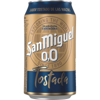 San Miguel Spain 0,0 Tostada