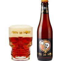Brasserie du Bocq Tête de Mort Triple Amber