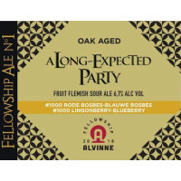 Brouwerij Alvinne Fellowship Ale 2018 n° 1: A Long-Expected Party