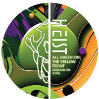 Heist Brew Co. All Green On The Yellow Front