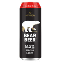 Harboes Bryggeri Bear Beer Strong Lager 8.3%