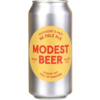 Modest Beer Cloudy Yet Full of Sunshine