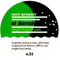 Kent Brewery Single Hopped Pale - El Dorado #25
