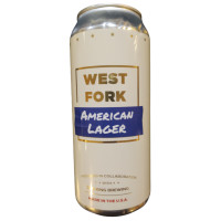West Fork Whiskey Co. American Lager