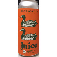 Zero Gravity Craft Brewery Duck Duck Juice