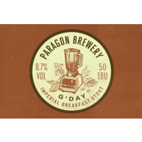 Paragon Brewery & Taproom G΄day Breakfast Stout