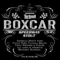 AleSmith Brewing Company Speedway Stout - Boxcar