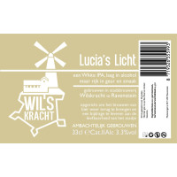 Wilskracht Stadsbrouwerij Ravenstein Lucia's Licht
